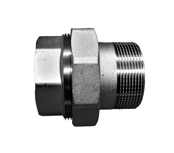 Сгон разъемный ВН 2' прямой (американка), никелированный фото 1