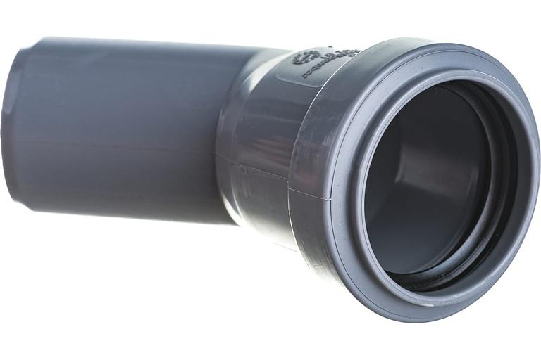 Отвод канализационный 40х45 град. фото 4