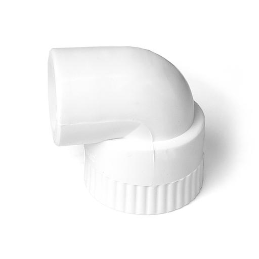 Угольник 25x1/2' ВР комбинированный, полипропиленовый, белый фото 3