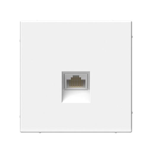 ARTGALLERY розетка компьютерная RJ45, кат. 6A, механизм, белый фото 1