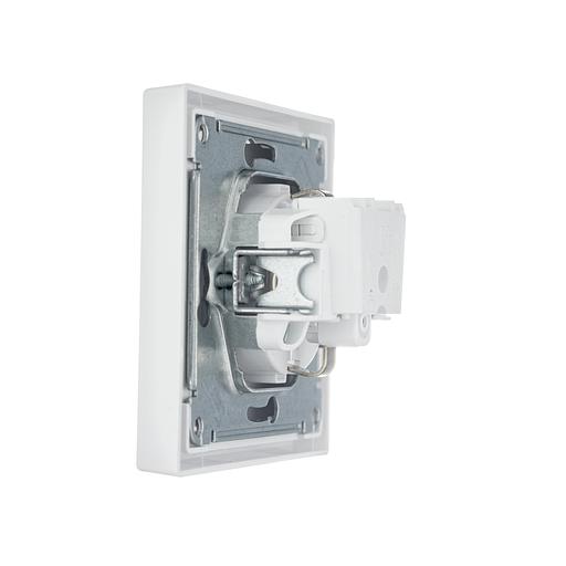 ARTGALLERY розетка с заземлением со шторками, 16А, механизм, белый фото 4