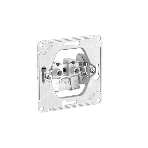 ATLASDESIGN РОЗЕТКА без заземления без шторок, 16А, быстрозажимные клеммы, БЕЛЫЙ фото 3