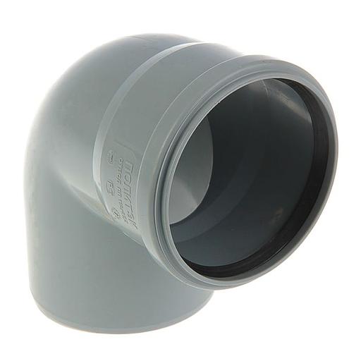 Отвод канализационный 87.5 град. 32 фото 2