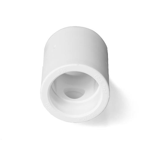 Тройник переходной 20x25x20 полипропиленовый PPR белый фото 5