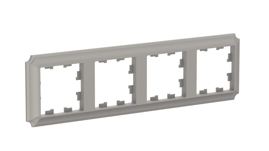 ATLASDESIGN ANTIQUE 4-постовая рамка, универсальная, ШАМПАНЬ фото 2