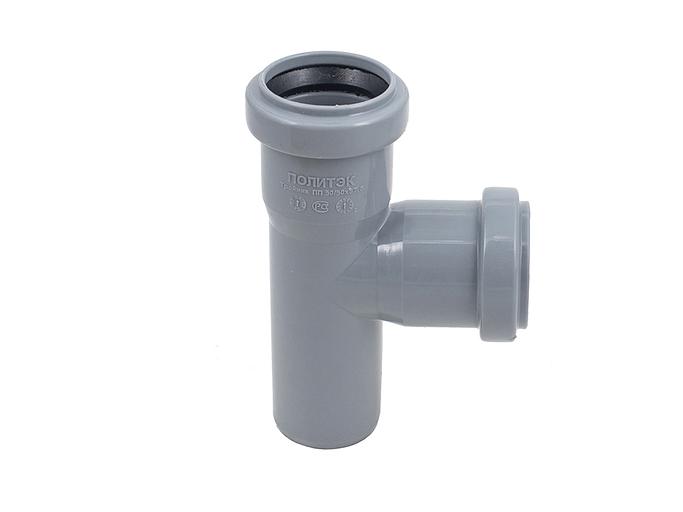 Тройник канализационный 87.5 град. 50 х 50 фото 1