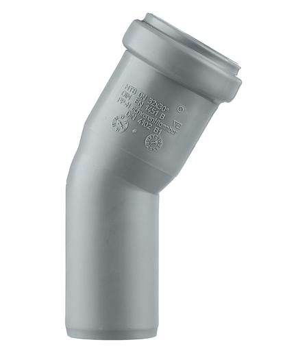 Отвод канализационный 32х30 град. фото 2