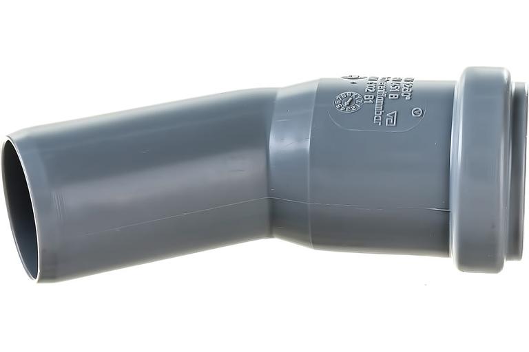 Отвод канализационный 32х30 град. фото 4