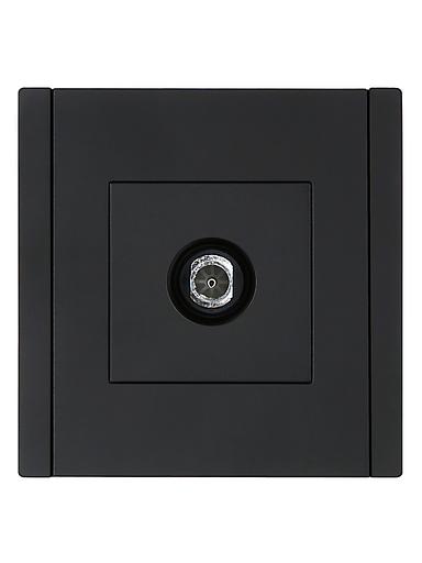 FORTE&PIANO Розетка TV оконечная FP128 черный IEK фото 2