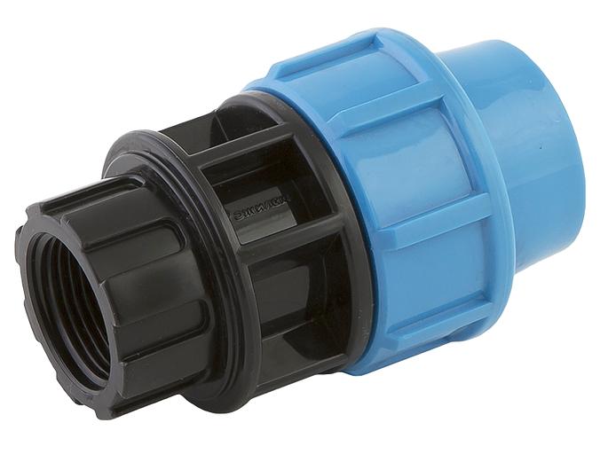 Муфта комбинированная 25х3/4' М для труб ПНД фото 1