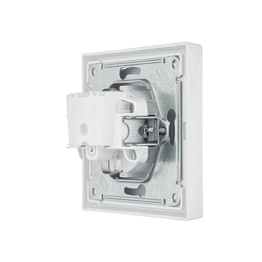 ARTGALLERY розетка с заземлением, 16А, механизм, белый фото 7