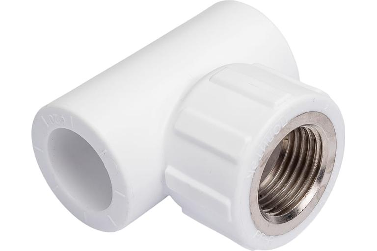 Тройник полипропиленовый PPR комбинированный ВР 20x1/2' фото 4