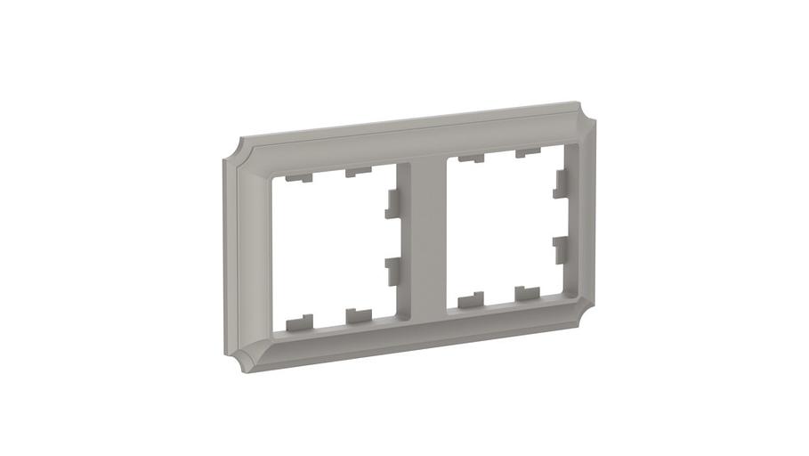 ATLASDESIGN ANTIQUE 2-постовая рамка, универсальная, ШАМПАНЬ фото 2