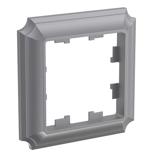 ATLASDESIGN ANTIQUE 1-постовая рамка, СТАЛЬ фото 2