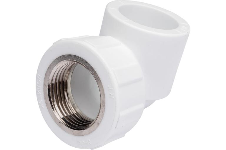 Угольник ВР 32х1' комбинированный, полипропиленовый фото 4