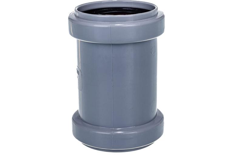 Муфта канализационная 50 двухраструбная фото 3