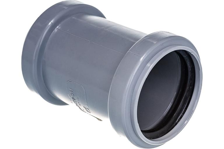 Муфта канализационная 50 двухраструбная фото 4