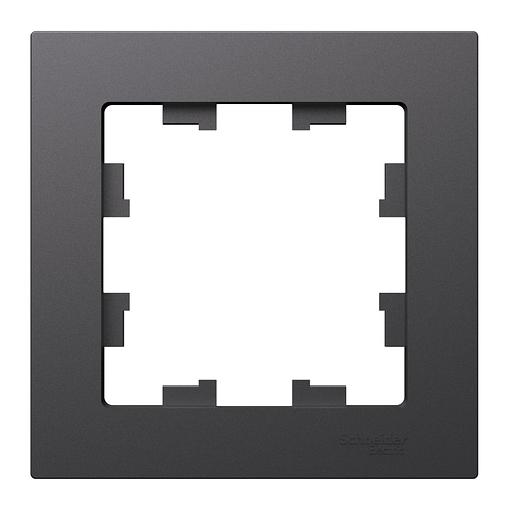 ATLASDESIGN 1-постовая РАМКА, БАЗАЛЬТ фото 2