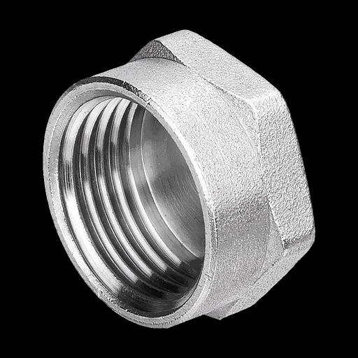 Заглушка ВР 1' никелированная фото 1