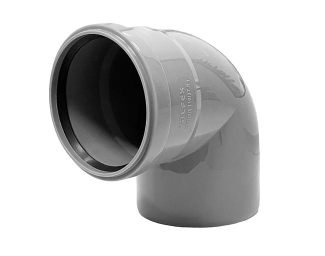 Отвод 87 град. 110 мм фото 1