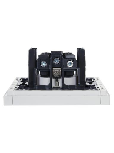 FORTE&PIANO Розетка 1-местная с заземлением с защитными шторками винтовое крепление 16А FP215 белый IEK фото 5