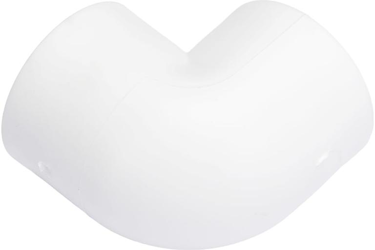 Угольник 25 мм 90 град., полипропиленовый, белый фото 2