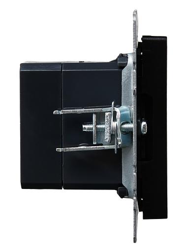 BRITE Розетка USB A+A 3.1А РЮ10-1-БрЧ черный фото 3