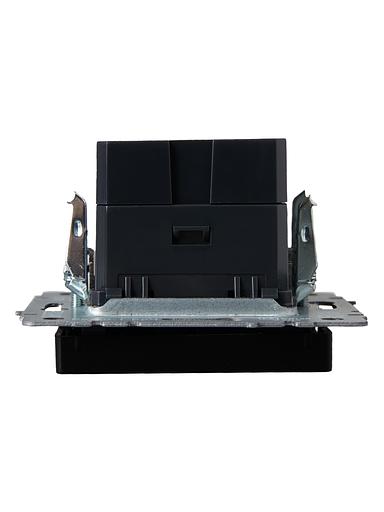 BRITE Розетка USB A+A 3.1А РЮ10-1-БрЧ черный фото 5