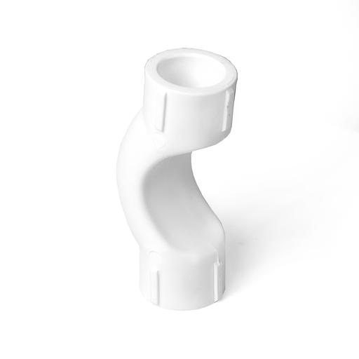 Обвод раструбный 25 полипропиленовый PPR белый фото 4