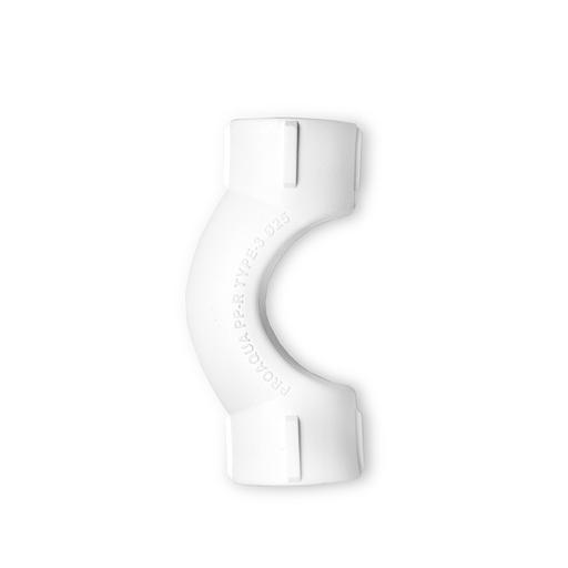 Обвод раструбный 25 полипропиленовый PPR белый фото 5