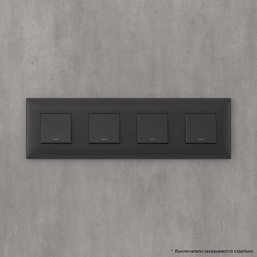 Avanti Рамка ARTLEBEDEV,, Черный матовый, 8 модулей фото 5