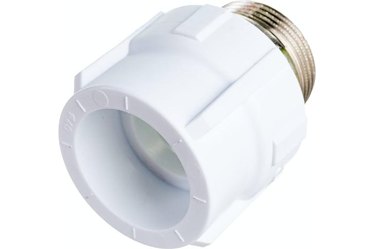 Муфта полипропиленовая PPR комбинированная НР под ключ 40х11/4' фото 3