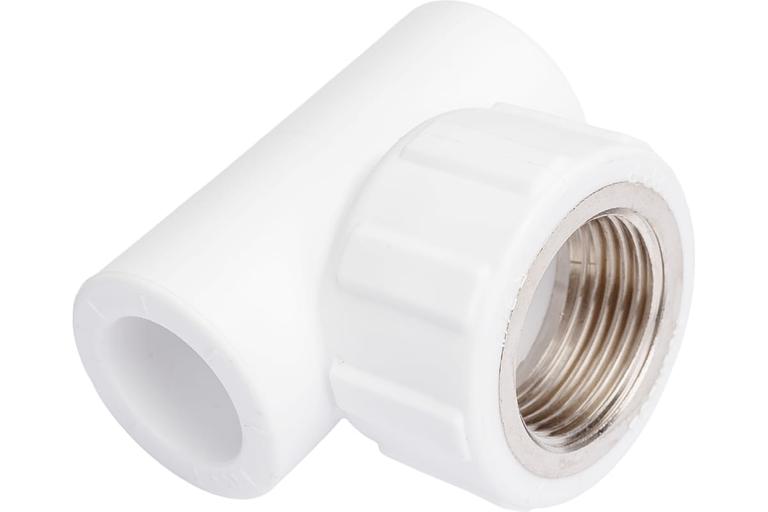 Тройник полипропиленовый PPR комбинированный ВР 32x3/4' фото 1