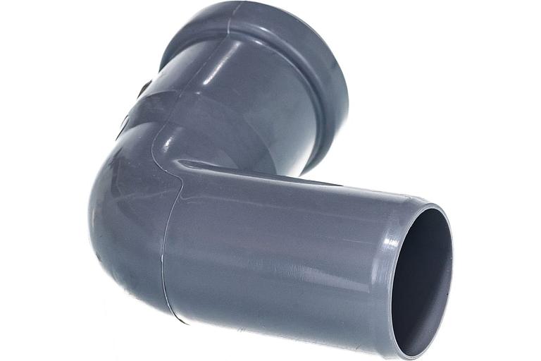 Отвод канализационный 32х87 град. фото 2