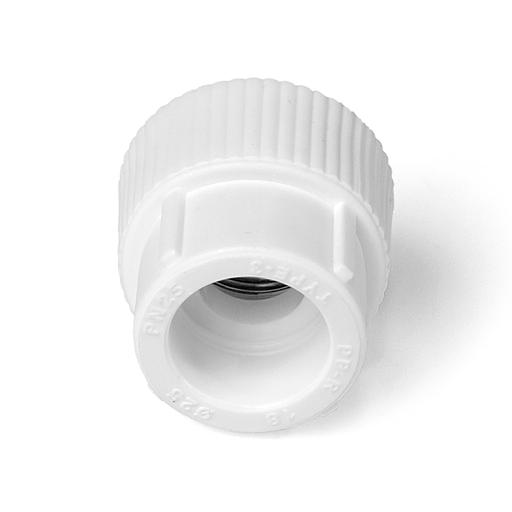 Муфта комбинированная 25x1/2' ВР полипропиленовая PPR белый фото 4