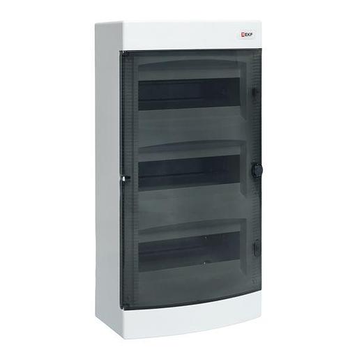 Щит распределительный навесной Unix прозрачная дверь 3х12 модулей IP41 EKF PROxima фото 1