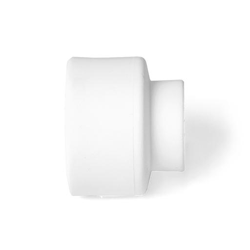 Муфта переходная (Полипропилен PP-R) Белая 50-32 фото 5