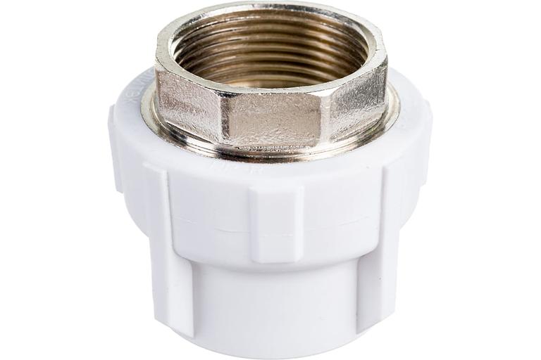 Муфта полипропиленовая PPR комбинированная ВР под ключ 40х11/4' фото 2