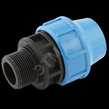 Муфта комбинированная 25х3/4' П для труб ПНД фото 1