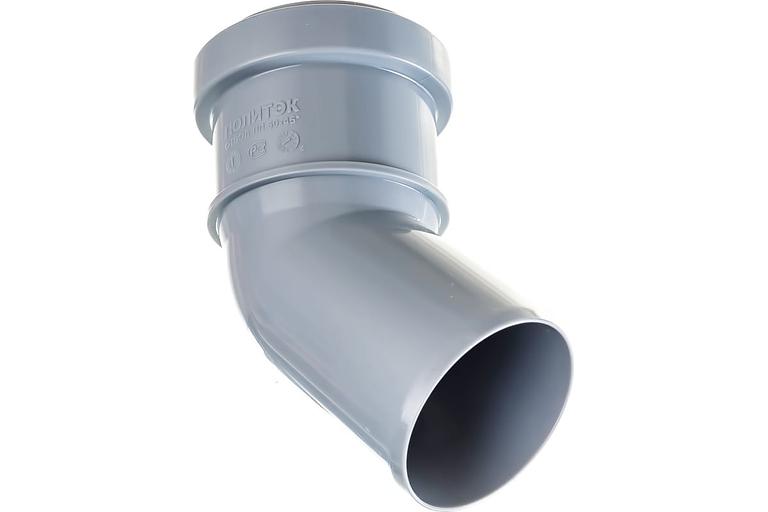 Отвод канализационный 45 град. 50 фото 2