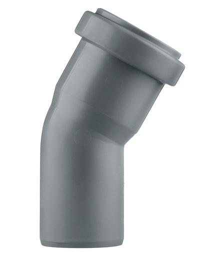 Отвод канализационный 40х30 град. фото 2