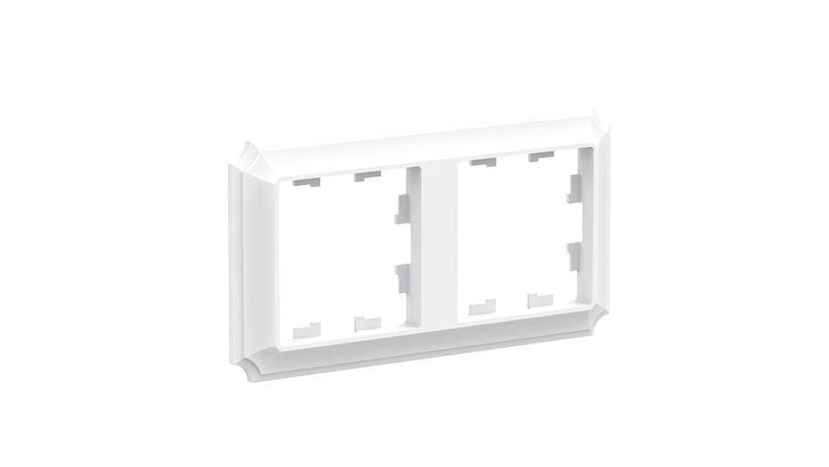 ATLASDESIGN ANTIQUE 2-постовая рамка, универсальная, ЛОТОС фото 1