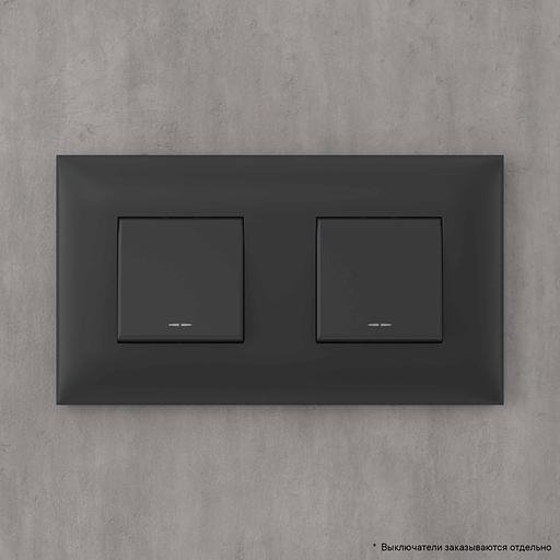 Avanti Рамка ARTLEBEDEV,, Черный матовый, 4 модуля фото 6