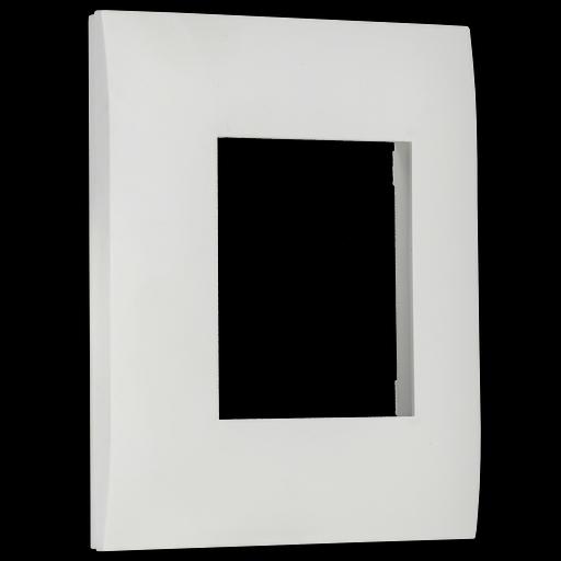 SKANDY Рамка 1-местная SK-F01W арктический белый IEK фото 4