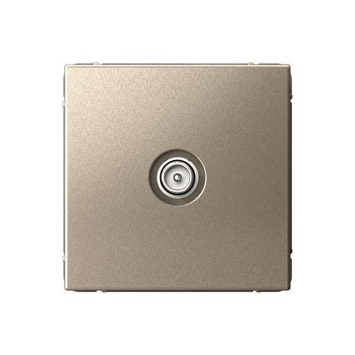 ARTGALLERY TV ТВ розетка оконечная 1DB, механизм, шампань фото 1