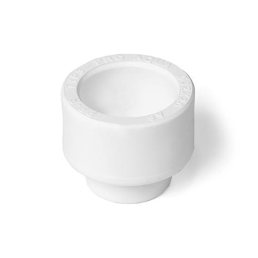 Муфта переходная 32x25 полипропиленовая PPR белая фото 3