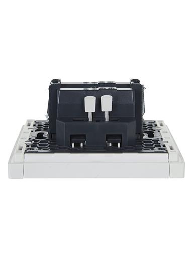 FORTE&PIANO Выключатель 1-клавишный с индикацией 10А FP202 белый IEK фото 5