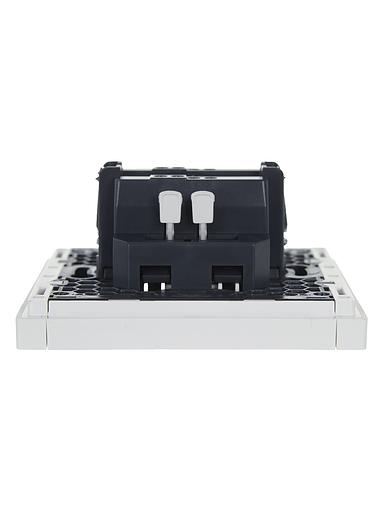 FORTE&PIANO Выключатель 1-клавишный проходной 10А FP203 белый IEK фото 5