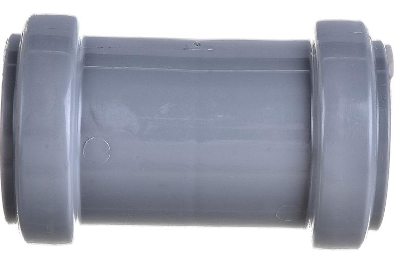 Муфта канализационная 40 двухраструбная фото 2