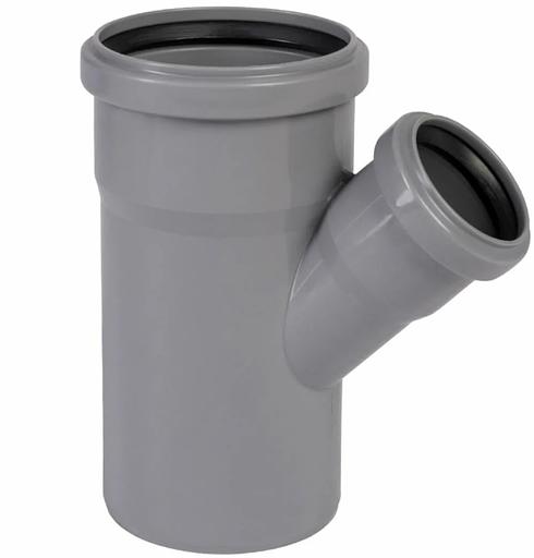 Тройник 45 градусов 110 х 50 фото 1